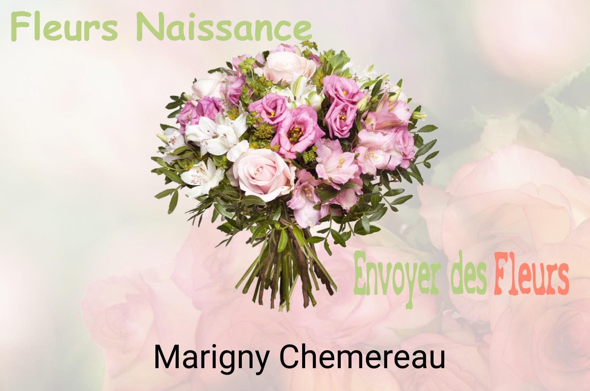Bouquet de fleurs de naissance livré à Marigny-Chemereau